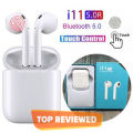 i11 TWS (True Wireless Stereo) Bluetooth (Connect With All Bluetooth Devices).. 