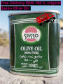 Original Sasso Olive Oil Pure 100ML  Perfect for Massage Cooking Hair etc , Genuine Italian oil. 