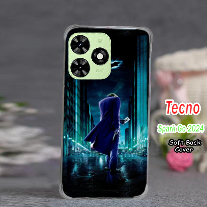 Tecno Spark Go 2024 Back Cover - The Joker 2Gud Soft Phone Case For Boys