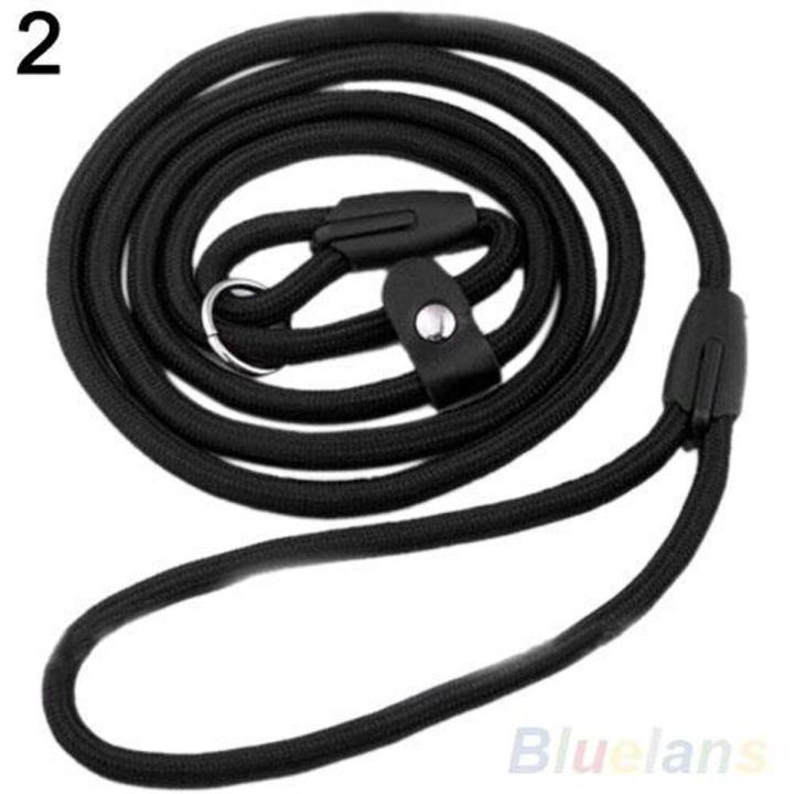 Pet Dog Nylon Rope Training Leash Slip Lead Strap Adjustable Traction Collar