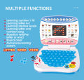 LED Display English Learner Laptop for Kids Educational Notebook Computer for Kids With LCD. 