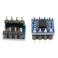 1Piece OPA627 X2 Turn to Dual Op Amp OPA627 Single Op Amp to Dual Op Amp Module SMD to DIP. 