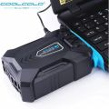 COOLCOLD Vacuum Portable Laptop Cooler USB Air Cooler External Extracting Cooling Fan Notebook. 