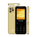 Calme Ultra Pro X - Dual Sim - 2.4 Inch Display - 2000mAH battery - PTA APPROVED - Auto call recording - Triple camera Style - 1 year brand warranty. 