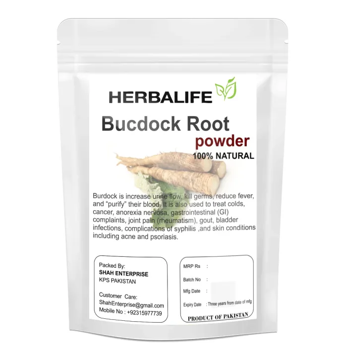 Organic Burdock root powder 100gm | Daraz.pk