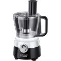 Russell Hobbs Horizon Food Processor with Jug Blender, 1.5 Litre Two Speeds with Pulse, Stainless Steel Blade, Slicing/Shredding Disk, Dough Hook and Creaming Disk, 600 W 24731. 