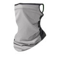 Hang Ear Triangle Ice silk Breathable Balaclava Full Face Mask / Ear Loops Dust Wind UV Sun Protection Earhook Bandana / Neck Gaiter / Women Men Face Scarf / Tube Headwear / Neck Cover / Face Cover for Sun Hot Summer Cycling Motorcycle Hiking Fishing. 
