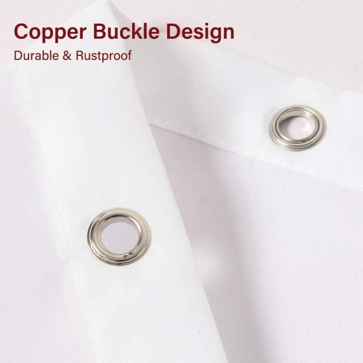 White%20Water%20Repellent%20Shower%20Curtain,%20Odorless%20Fabric,%20Eco%20Friendly,%20Bath%20Curtains%20Liner%20for%20Bathroom,%20Easy%20Hanging%20on%20Rod%20-%20Image%207