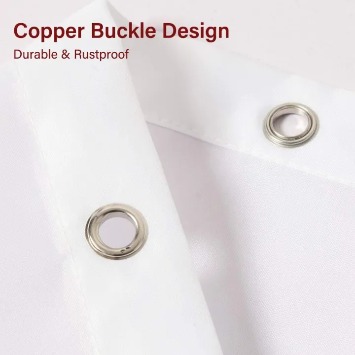 White%20Water%20Repellent%20Shower%20Curtain,%20Odorless%20Fabric,%20Eco%20Friendly,%20Bath%20Curtains%20Liner%20for%20Bathroom,%20Easy%20Hanging%20on%20Rod%20-%20Image%207