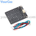 4x4 4*4 Matrix Button Keypad Switch Keyboard Array Module 16 Keys Capacitive Touch Breadboard For Arduino DIY Kit with Cable. 