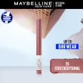 Maybelline Super Stay Ink Crayon Matte Longwear Lipstick, 8hrs long wear Matte Lipstick - 25 STAY EXCEPTIONAL. 