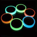 Reflective luminescent tape self-adhesive paper detachable fluorescent light dark eye-catching warning tape Dropshipping. 