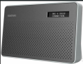 Goodmans CANVASSTE Digital FM/RDS Portable DAB Radio - Steel E C527. 