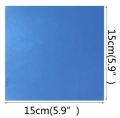 9pcs DIY Square Mirror Tile Wall Sticker Self Adhesive Room Decor for Modern Art. 