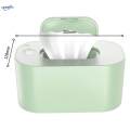 Portable Wipe Warmer 10W Top Heating USB Wipe Dispenser for Outdoor Travel , green. 