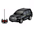 New Rc Toyota Land Cruiser V8 Model Car Four Channel For Kids - Black. 