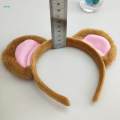 Animal Headbands Tail Bow Hairband Adults Kids Plush Monkey Costume Photo Props, Dress up Cartoon for Performance Stage Shows Halloween Party. 