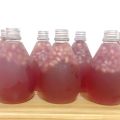 Glass liquor bottle empty bottle fruit bottle beverage bottle two two and a half catties one catty self-brewed creative frosted smallbottle. 