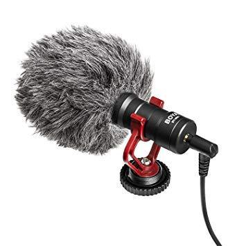 boya universal cardioid shotgun microphone BY-MM1