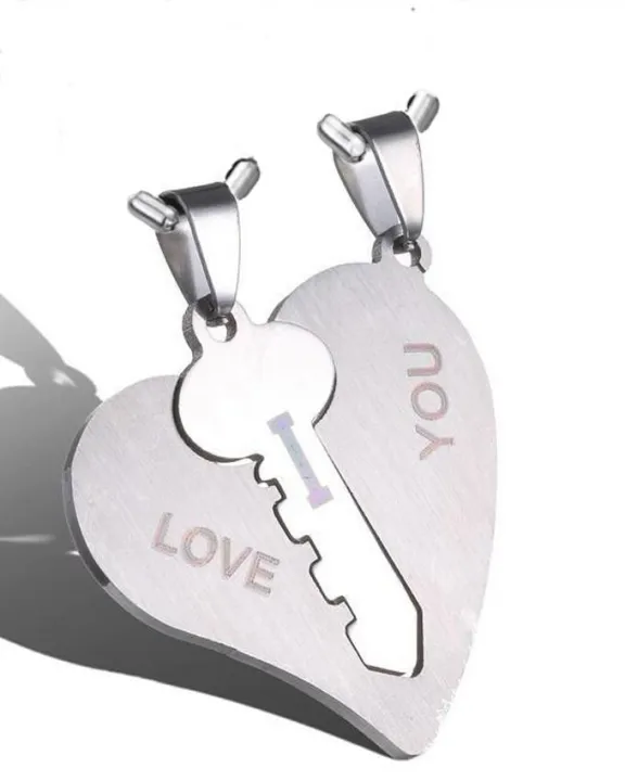I%20Love%20You%20Stainless%20Steel%20Silver%20Pendant%20For%20Women%20-%202%20Pcs%20-%20Image%204