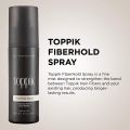 Toppik Hair Holding Spray 118ml Hair Fiber Lock STRONG Hold Spray for Holding Fibers in Place. Compatible/Replacement For Fiber Hold Spray From Caboki, Xfusion, Febron, Bosley, Nanogen, King Caboki. 