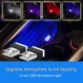Car Light Car Interior USB Atmosphere Light with Jdm Japanese Kanji Initial D Drift Turbo Euro Fast Vinyl Car Sticker. 