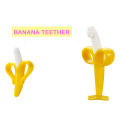 Silicone teether baby infant bite teethers Baby Fruit Teething Toy Mainan Gigit Bayi Lembut Berbentuk Buah-Buahan. 