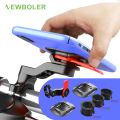 Quad Lock Motorcycle Electric Bike Phone Holder Quick Mount Bicycle Mobile Phone Stand Universal 360 Degree Rotation Cycling Bracket. 