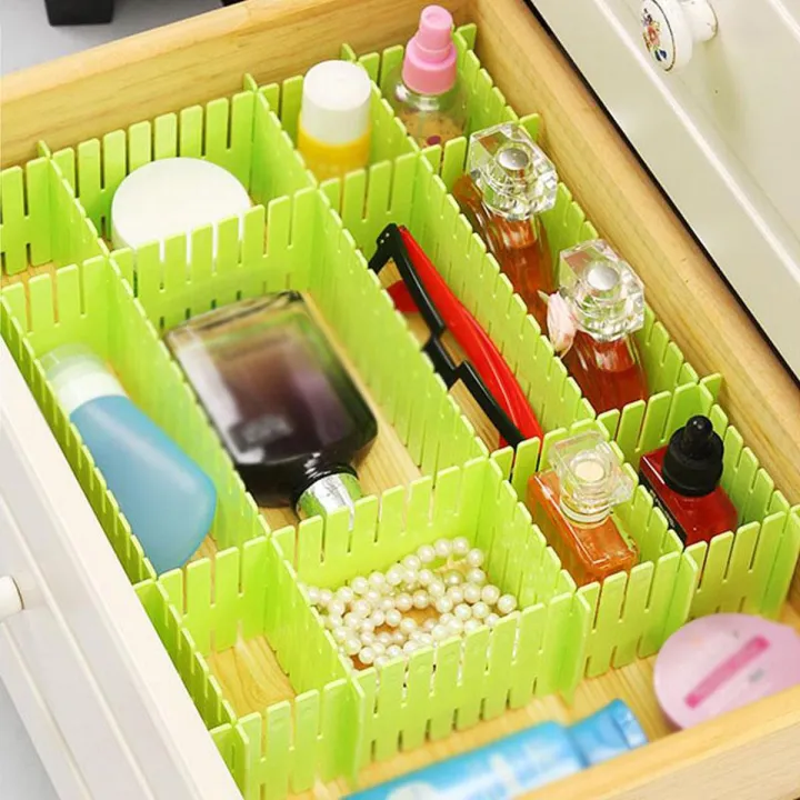 4%20X%20Adjustable%20Drawer%20Clapboard%20Partition%20Divider%20Cabinet%20DIY%20Storage%20Organizer%20-%20Image%202