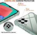 Samsung Galaxy A22 4G Soft Silicone Back Cover TPU Transparent Case With Camera Protection. 