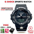Men’s Military Mud Resist Dual Time Multifunctional Display Waterproof Sports Watch. 
