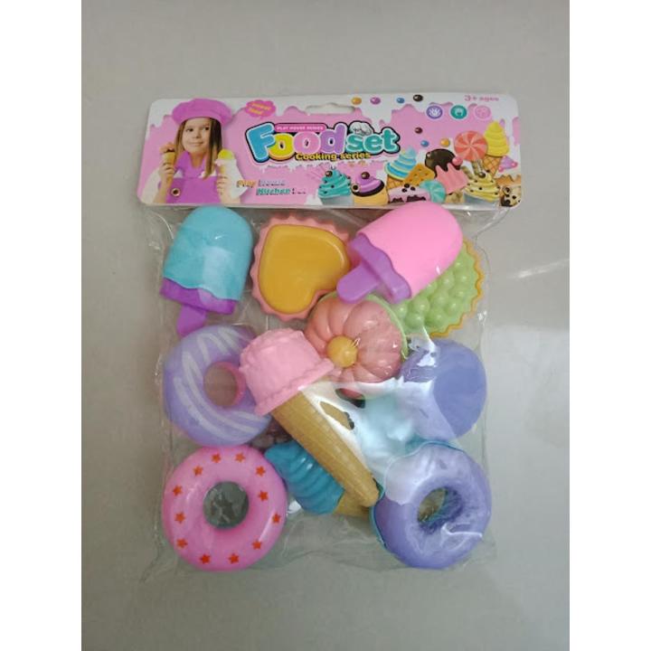 Dessert Food Ice cream Pretend Play Set Toys Food Items