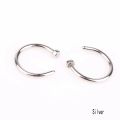 【shengxiong6525】Dropship Ring Fake Piercing Jewelry 5 Colors Nostril Nose Hoop Stainless Steel Nose Rings On Nose Body Jewelry. 