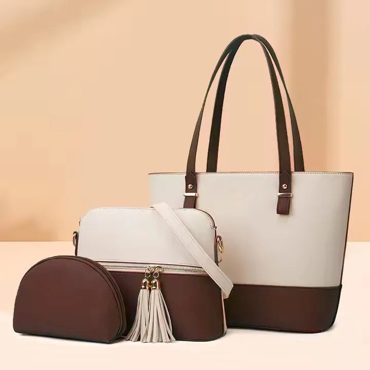 Handbags%20Set%203%20Piece%20New%20Large%20Capacity%20Handbags%20For%20Womens%20For%20Girl%20Ladies%20College%20Bags%20Cross%20Body%20-%20Image%202