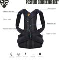 Full Back Posture Corrector Belt, Posture Corrector belt adjustable magnetic posturs corrector back brace support belt for upper back pain relief – Haeve Ecommerce. 
