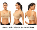 Seamless Free-Sized Camisole Blouse for Girls Air Bras for Women Non-Padded and Non-Wired Bra For Women Air Bra Best for 34-42 Sizes B-Cup and C Cups Brazzer for Women in Black Skin. 