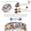 Torina Crystal Quartz Ionix Ring Ionix Therapy Quartz Crystal Ring For Weight Loss Lymph Drainage Magnetic Therapy Ring Women. 