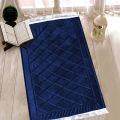 Luxury Anti-Slip Velvet Prayer Mat-Jaye Namaz Prayermat with foam-Quilted Jai Namaz | Janamaz. 
