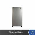 PEL Refrigerator Life Pro Series - Model PRLP 1100 Metallic Golden/Grey - 5 Cubic Feet Capacity (100% Copper Condenser) -10 Years Brand warranty. 