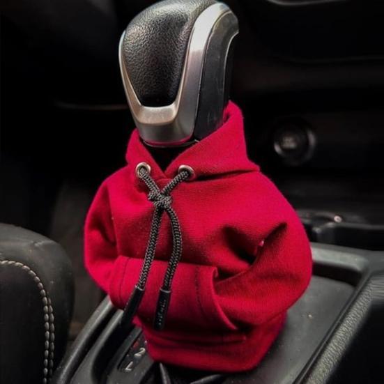 Car Gear Shift Cover Fashion Gearshift Hoodie Car Gear Gear Sweatshirt Change Lever Cover Shift Knob Cover AUTO Manual Handle