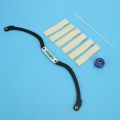 Microblading Eyebrow Ruler, Permanent Makeup Eyebrow Line Ruler with Mapping String for Brow Microshading Maker, Black. 