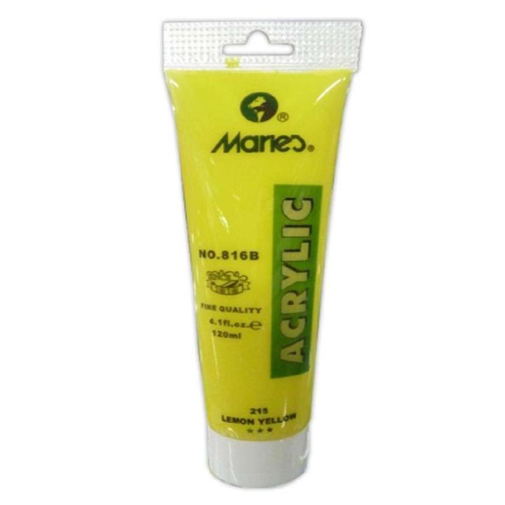 75ml Colors Paint Tubes- Lemon Yellow