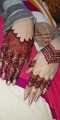 Pack of 6  | Bridal Mehndi cone | Dark Red Brown. 