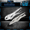 2Pcs Locking Pliers Heavy Duty Long Nose Pliers Vice Grip Locking Plier. 