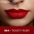 L'Oreal Paris - LOreal Infallible Les Chocolats Liquid Lipstick 864 Tasty Ruby. 