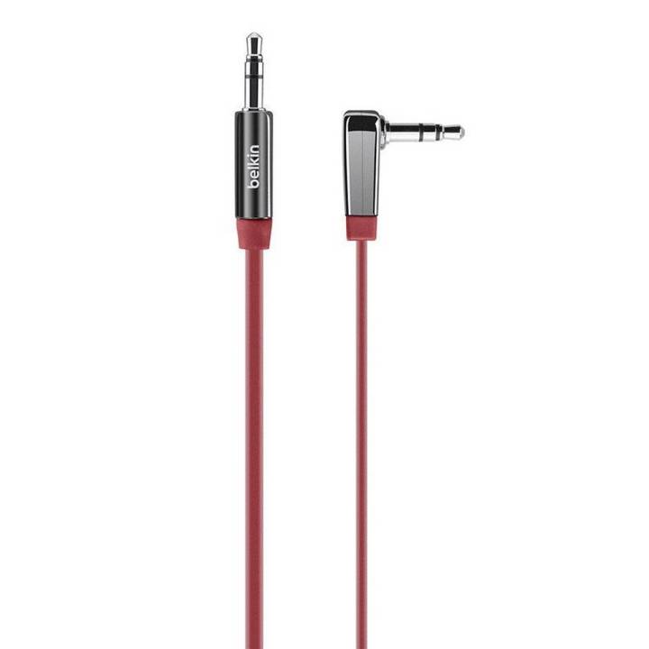Belkin Flat Audio Cable AUX Pink New