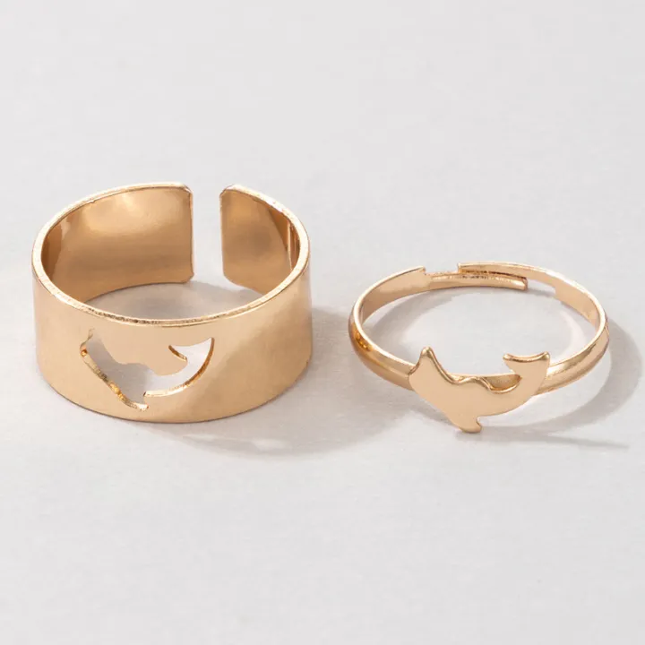 Trendy%20Dolphin%20Shape%20Couple%20Rings%20For%20Girls%20and%20Boys%20-%20Image%205