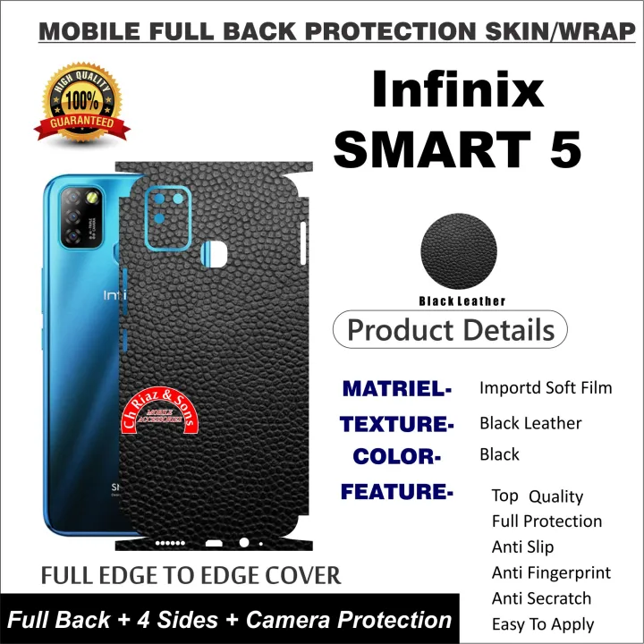 INFINIX%20SMRAT%205%20FULL%20BACK%20360%20PREMIUM,%20Protection%20Skin%20/%20Wrap%20-%20LEATHER%20BLACK%20TEXTURE%20-%20Image%202