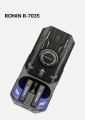 Ronin R-7035 Gaming TWS Earbuds – 40ms Ultra-Low Latency, Hi-Fi Audio, Metallic Charging Case, Neon Lighting, Powerful Bass.. 