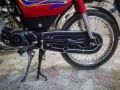 Engine+Chain cover full wrap sticker kit for all 70cc bikes with exact size, matt black, other colors also avlbl on demand. 